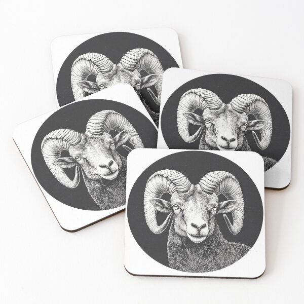 Item preview, Cute ram // angry ram // flowers // majestic // ram poster // hunter designed and sold by SMARTKIT  DESIGNAGENCY.