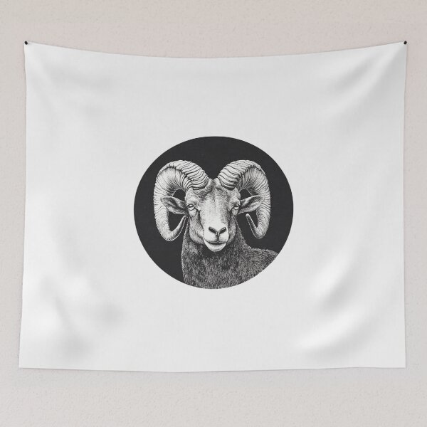 Item preview, Cute ram // angry ram // flowers // majestic // ram poster // hunter designed and sold by SMARTKIT  DESIGNAGENCY.