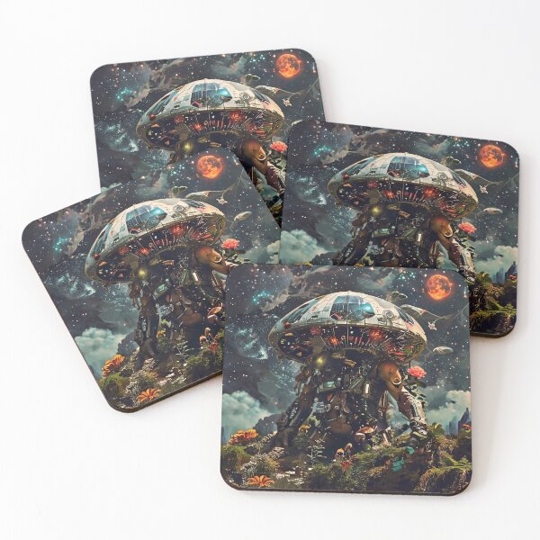 Item preview, Floral Mushroom Man designed and sold by M-Y-A-R-T-.