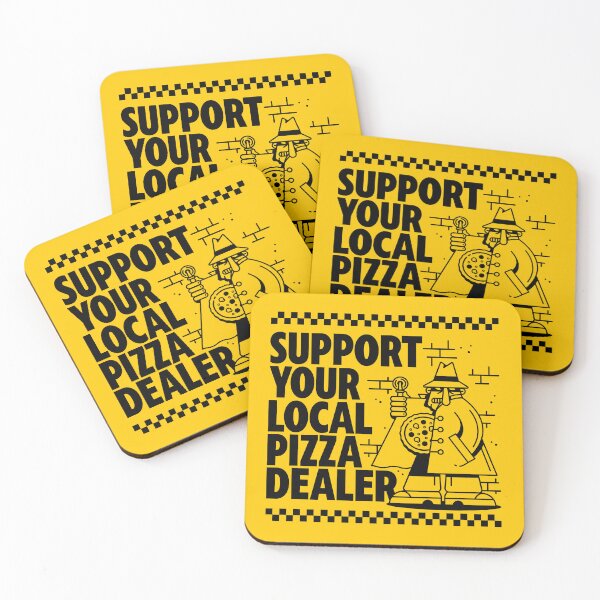 Item preview, Apoya a tu distribuidor de pizza local v2 designed and sold by DemonigoteCamis.