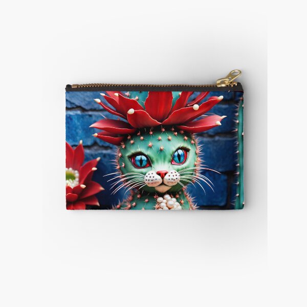 Item preview, Cattus Cat Cactus portrait designed and sold by EmeraldeaArt.