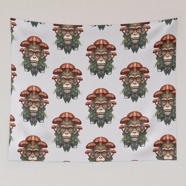 Item preview, Fungus | Monkey God Collection | Smooth Green designed and sold by monkeybusiness.pt.