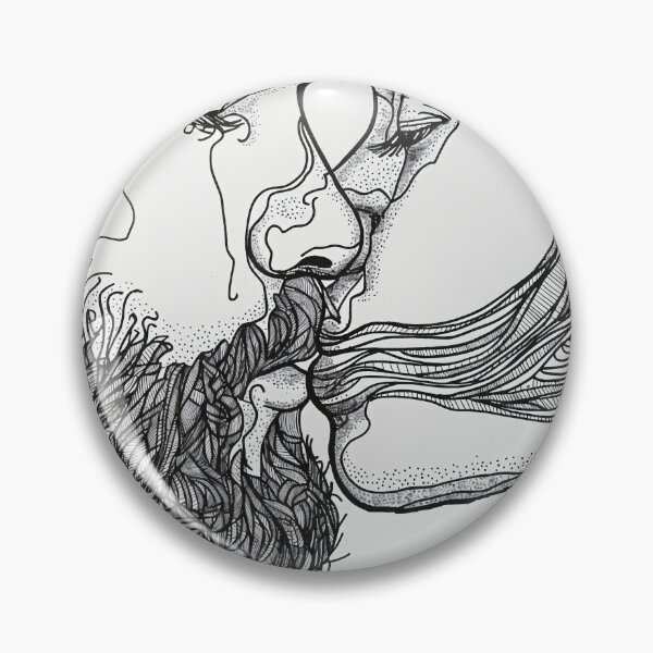 Item preview, Interwoven Souls, 2024, A4, ink on paper designed and sold by oanaunciuleanu.
