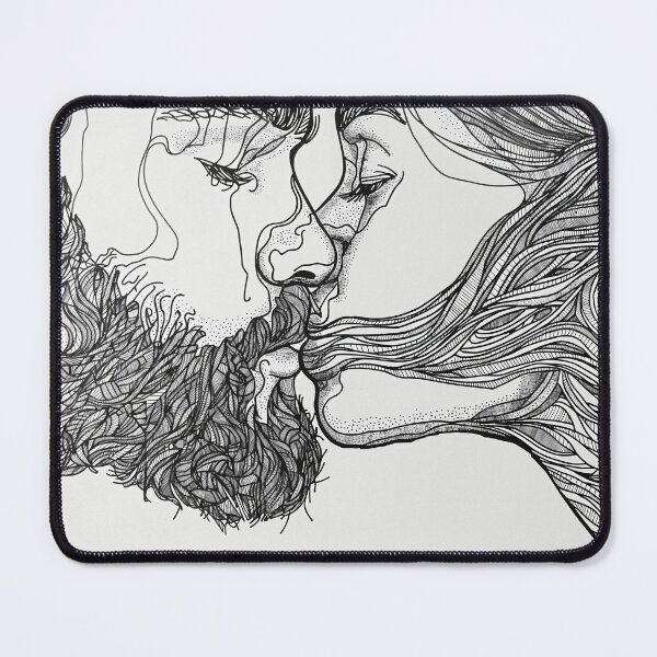 Item preview, Interwoven Souls, 2024, A4, ink on paper designed and sold by oanaunciuleanu.