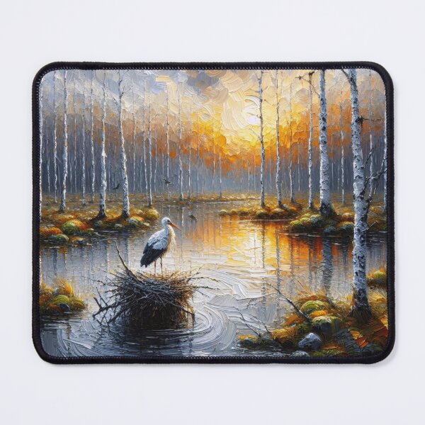 Item preview, Stork designed and sold by Vibranta Studio.
