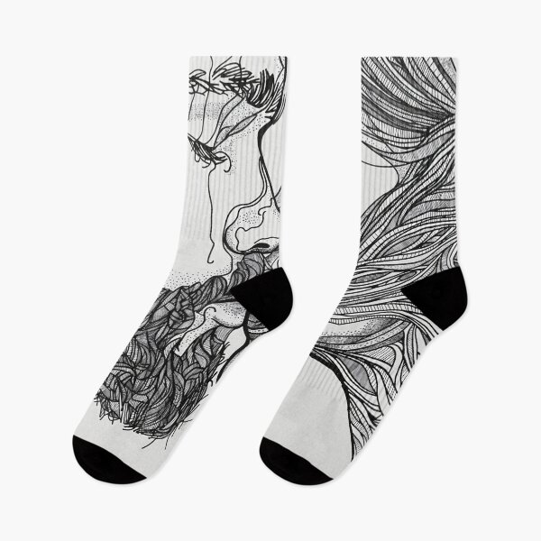 Item preview, Interwoven Souls, 2024, A4, ink on paper designed and sold by oanaunciuleanu.