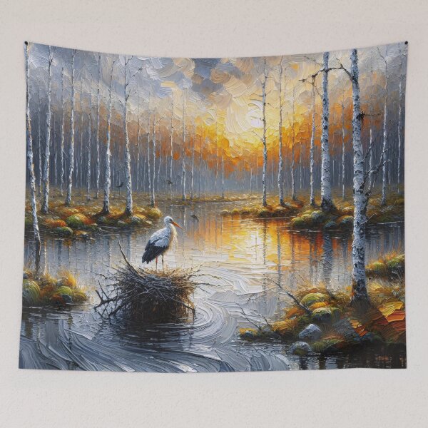 Item preview, Stork designed and sold by Vibranta Studio.