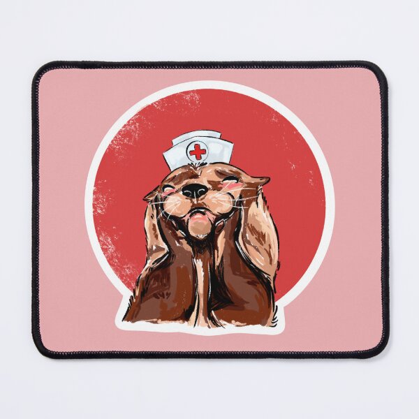Item preview, Nurse Otter - Red designed and sold by NurseLauraDraws.
