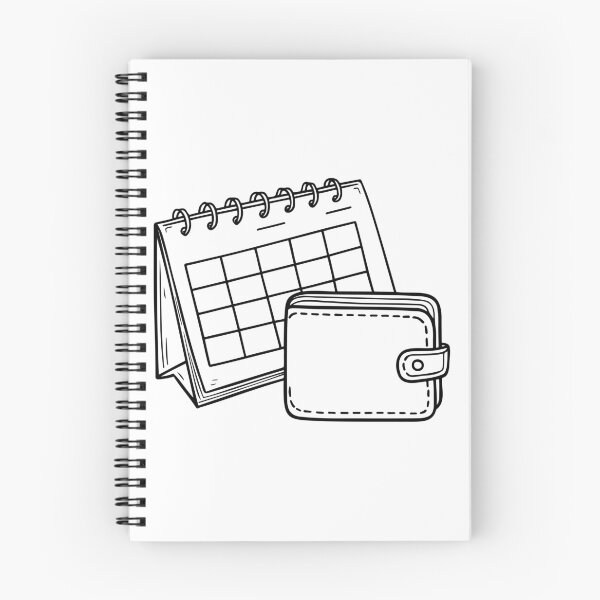 Item preview, Calendar with opened Wallet designed and sold by rasagamastore.