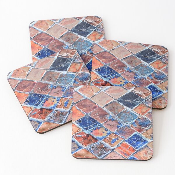 Item preview, Broken Tiles, Abstract Print designed and sold by larissa-myrie.