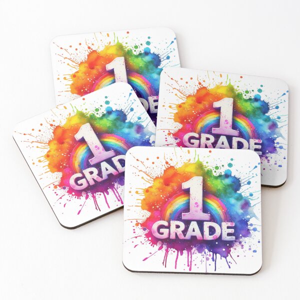 Item preview, First Grade, Kindergarten, colorful, Paint designed and sold by deniz kaya.