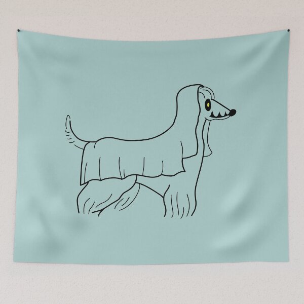 Item preview,  Afghan Hound Dog on Spooky Costume designed and sold by BlueSalmon.