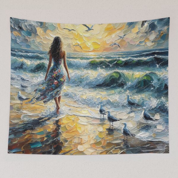 Item preview, Sunset walk designed and sold by Vibranta Studio.
