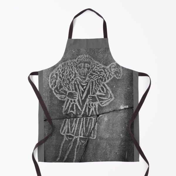 Item preview, Shepherd Ancient Headstone Vertical Black and White designed and sold by eddiebarronshop.