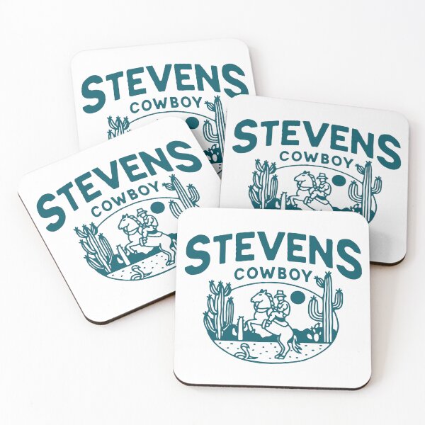 Item preview, Stevens Cowboy Logo with Desert and Horse Design designed and sold by BekaelArtwork.