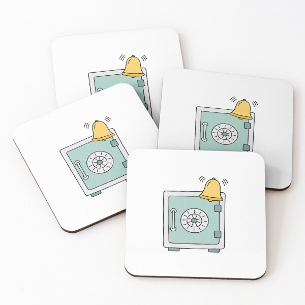 Item preview, Safe box with alarm bell designed and sold by rasagamastore.