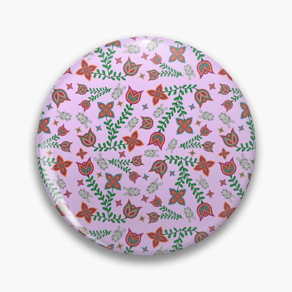 Item preview, Pink Bunny Floral designed and sold by Niibidoon.