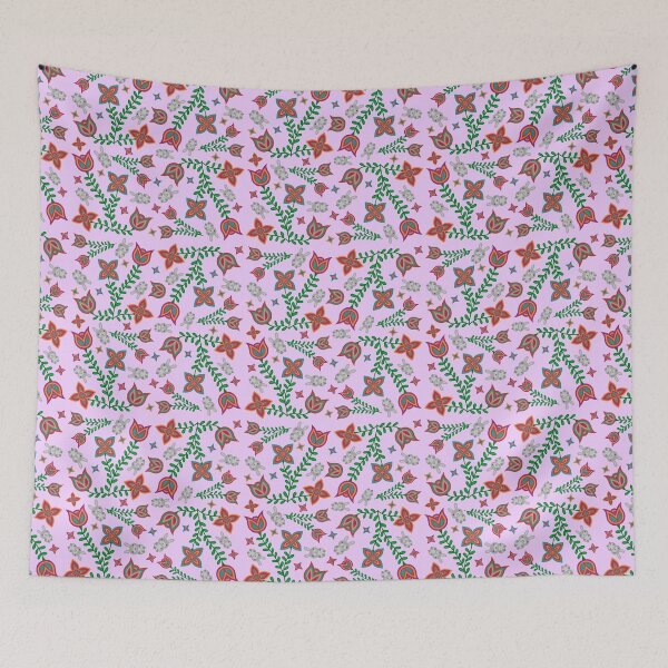 Item preview, Pink Bunny Floral designed and sold by Niibidoon.