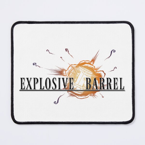 Item preview, JRPG Explosive Barrel Logo designed and sold by explosivebarrel.