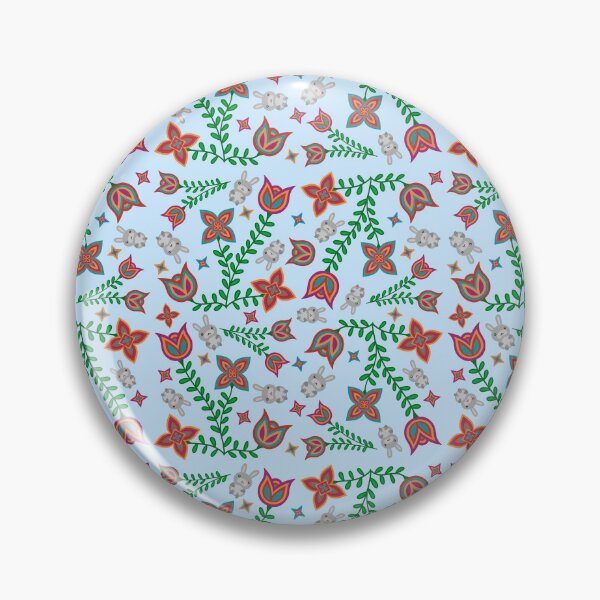 Item preview, Blue Bunny Floral designed and sold by Niibidoon.