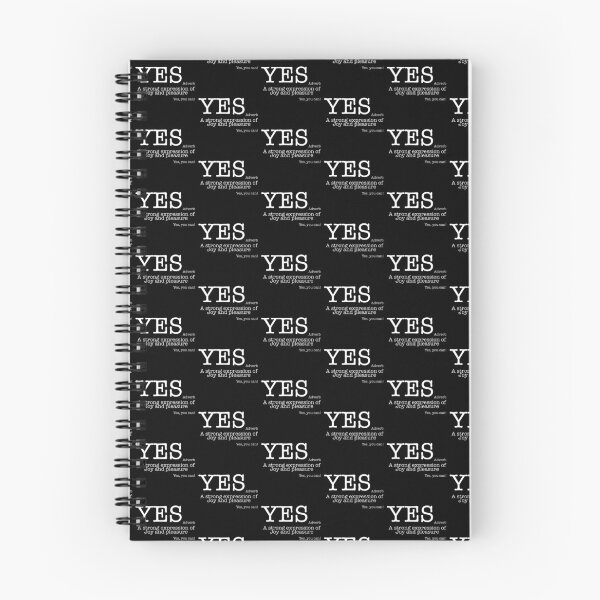 Item preview, Yes, you can! typewriting font, white and black, Adverb, English designed and sold by BeebopGraphics.