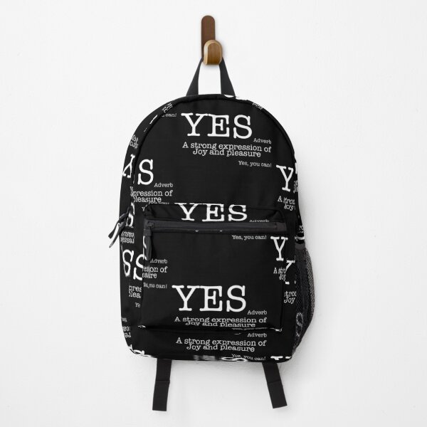 Item preview, Yes, you can! typewriting font, white and black, Adverb, English designed and sold by BeebopGraphics.