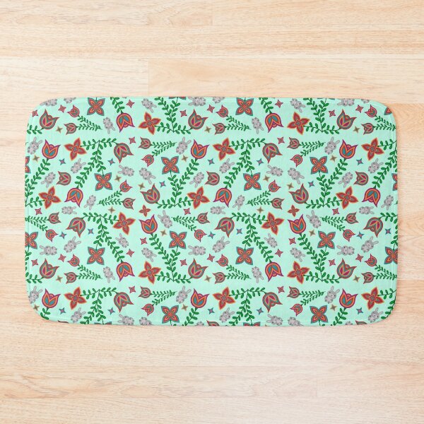 Item preview, Green Bunny Floral designed and sold by Niibidoon.