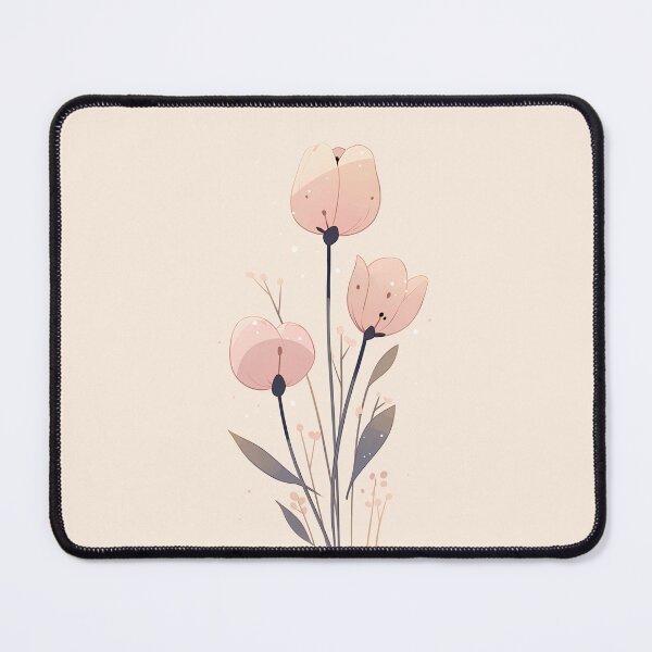 Item preview, Adorable Bud Illustration in Childlike Style - Minimalist Flower Design designed and sold by Windy-market.