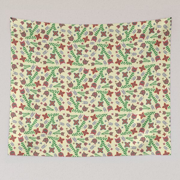 Item preview, Yellow Bunny Floral designed and sold by Niibidoon.