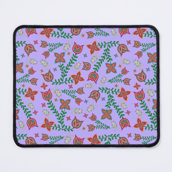 Item preview, Purple Bunny Floral designed and sold by Niibidoon.