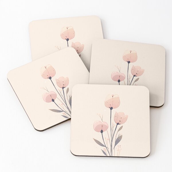 Item preview, Adorable Bud Illustration in Childlike Style - Minimalist Flower Design designed and sold by Windy-market.