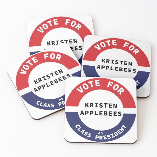 Item preview, Vote Kristen Applebees As Class President  designed and sold by CeardaiBeag.