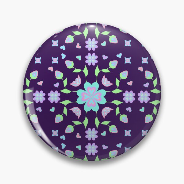 Item preview, Purple Neon Floral designed and sold by Niibidoon.