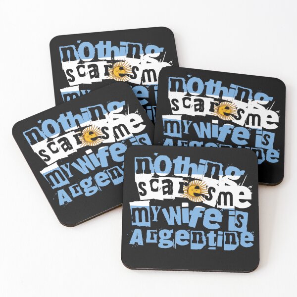 Item preview, Funny Argentine Wife Nothing Scares Me My Wife Is Argentine designed and sold by chrisrivait.