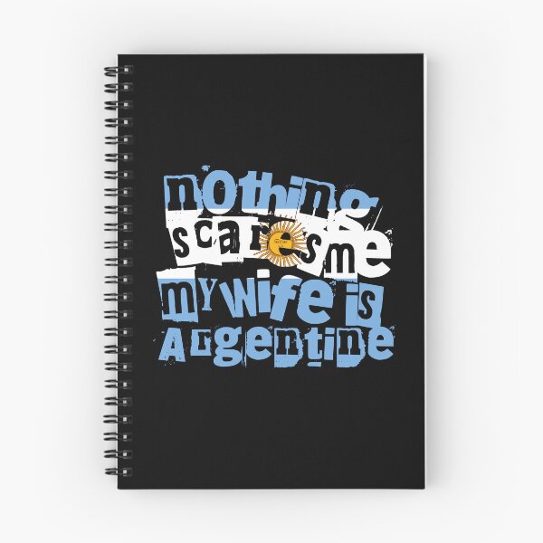 Item preview, Funny Argentine Wife Nothing Scares Me My Wife Is Argentine designed and sold by chrisrivait.