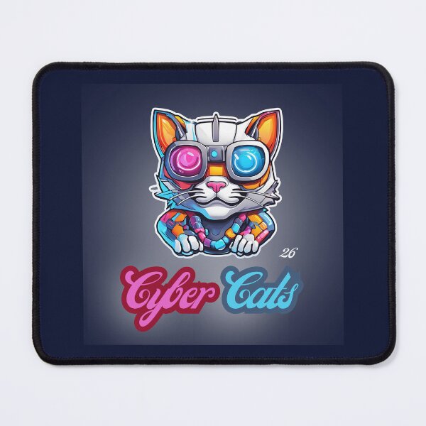 Item preview, Cyber Cats - Cyber Cat 26 designed and sold by Monika Turemka.