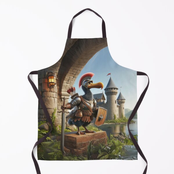 Item preview, Medieval Fantasy Knight Bird Illustration designed and sold by Aqmean.
