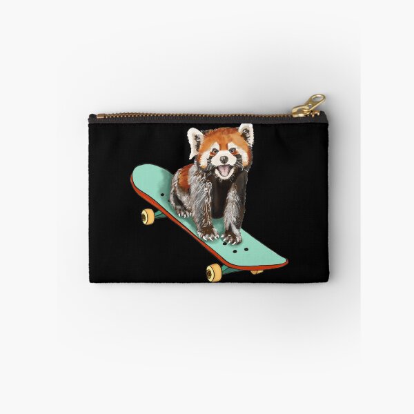 Item preview, Red Panda Riding a Skating Board: A Cute Adventure designed and sold by Pandositive.