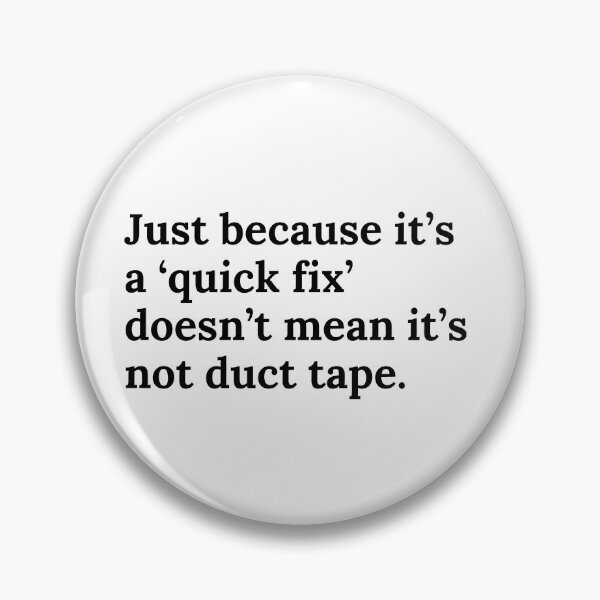 Item preview, quick fix duct tape designed and sold by Sarzel.