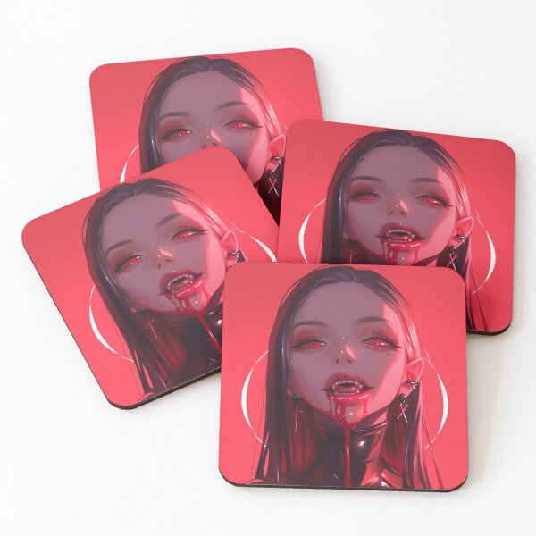 Item preview, Cybergoth Vampire Darkwave Darksynth Horror Cyberpunk 80s Anime designed and sold by Nightarcade.