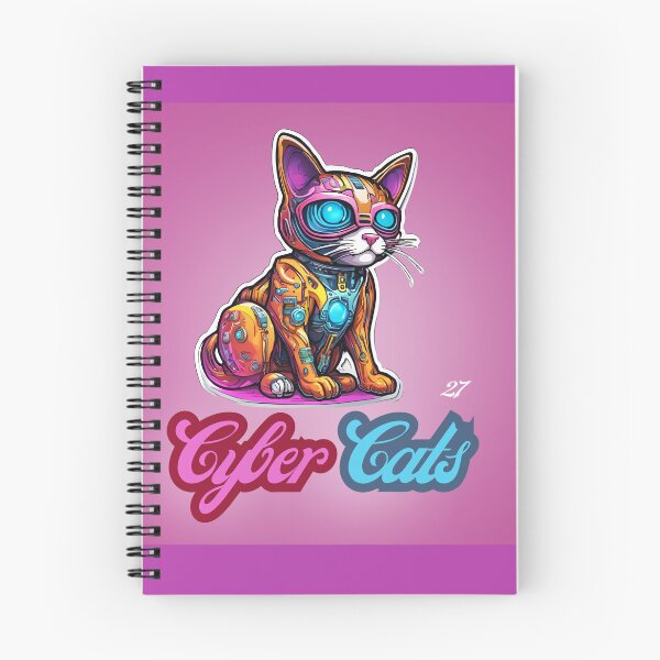 Item preview, Cyber Cats - Cyber Cat 27 designed and sold by Monika Turemka.