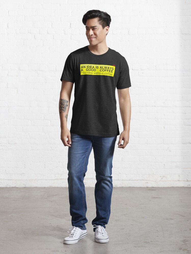 Alternate view of COFFEE IDEA *decentralized Essential T-Shirt