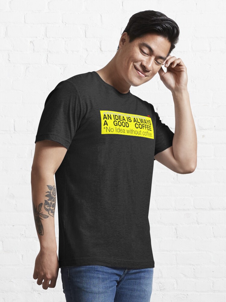 Alternate view of COFFEE IDEA *decentralized Essential T-Shirt