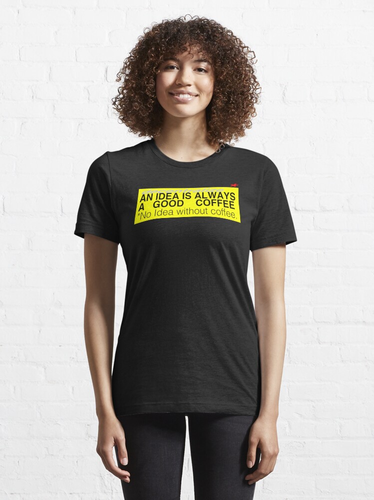Alternate view of COFFEE IDEA *decentralized Essential T-Shirt