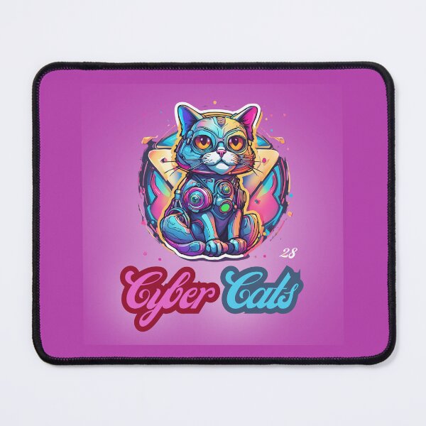 Item preview, Cyber Cats - Cyber Cat 28 designed and sold by Monika Turemka.