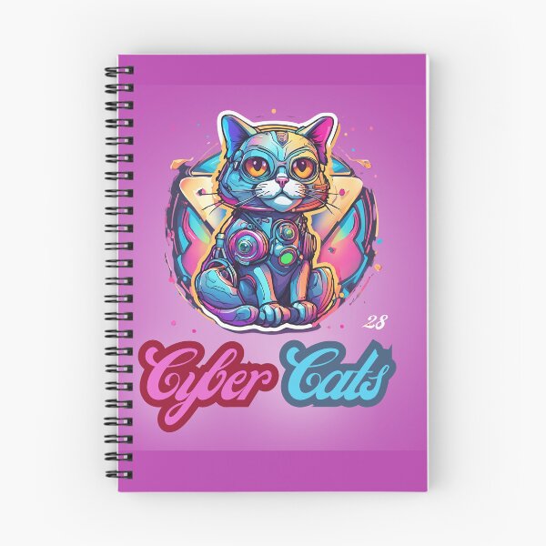 Item preview, Cyber Cats - Cyber Cat 28 designed and sold by Monika Turemka.