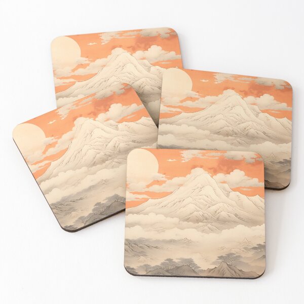 Item preview, Ukiyo-e - Aso Caldera designed and sold by KootenayDesigns.