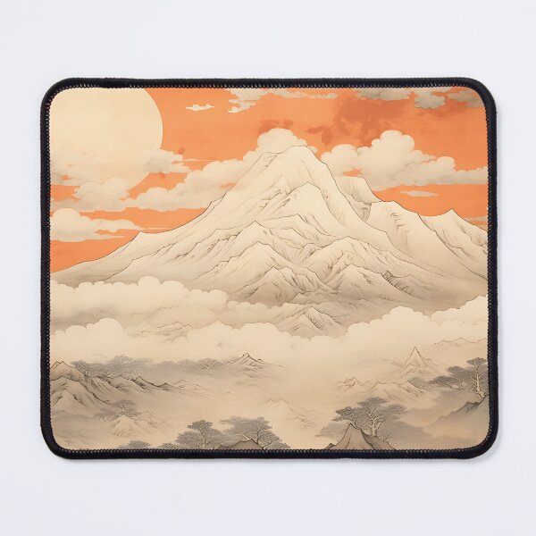 Item preview, Ukiyo-e - Aso Caldera designed and sold by KootenayDesigns.