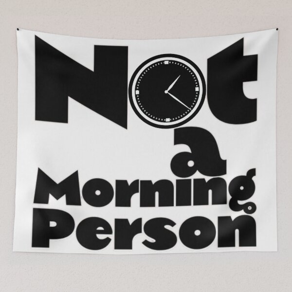 Item preview, Not a Morning Person designed and sold by Syrupulse.