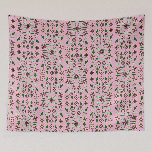 Item preview, Pink Vine Floral designed and sold by Niibidoon.